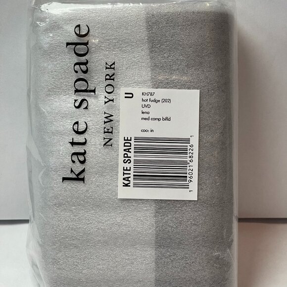 Kate Spade Lena Medium Bifold Wallet - Hot Fudge - NWT - Picture 5 of 5